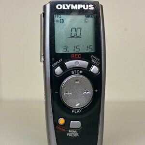 Olympus VN-960PC Handheld Digital Voice Recorder Tested Working